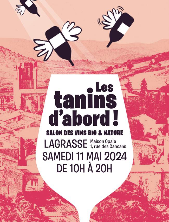 Lire la suite à propos de l’article Les tanins d’abord ! –  Salon des vins bio & nature – 11. Mai 2024